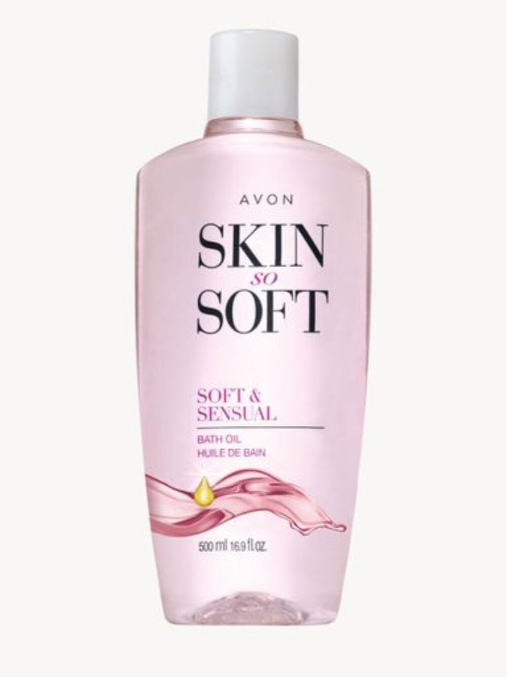 Avon Skin So Soft Soft & Sensual Bath Oil 16.9oz Argan Oil Moisturizing Body Oil